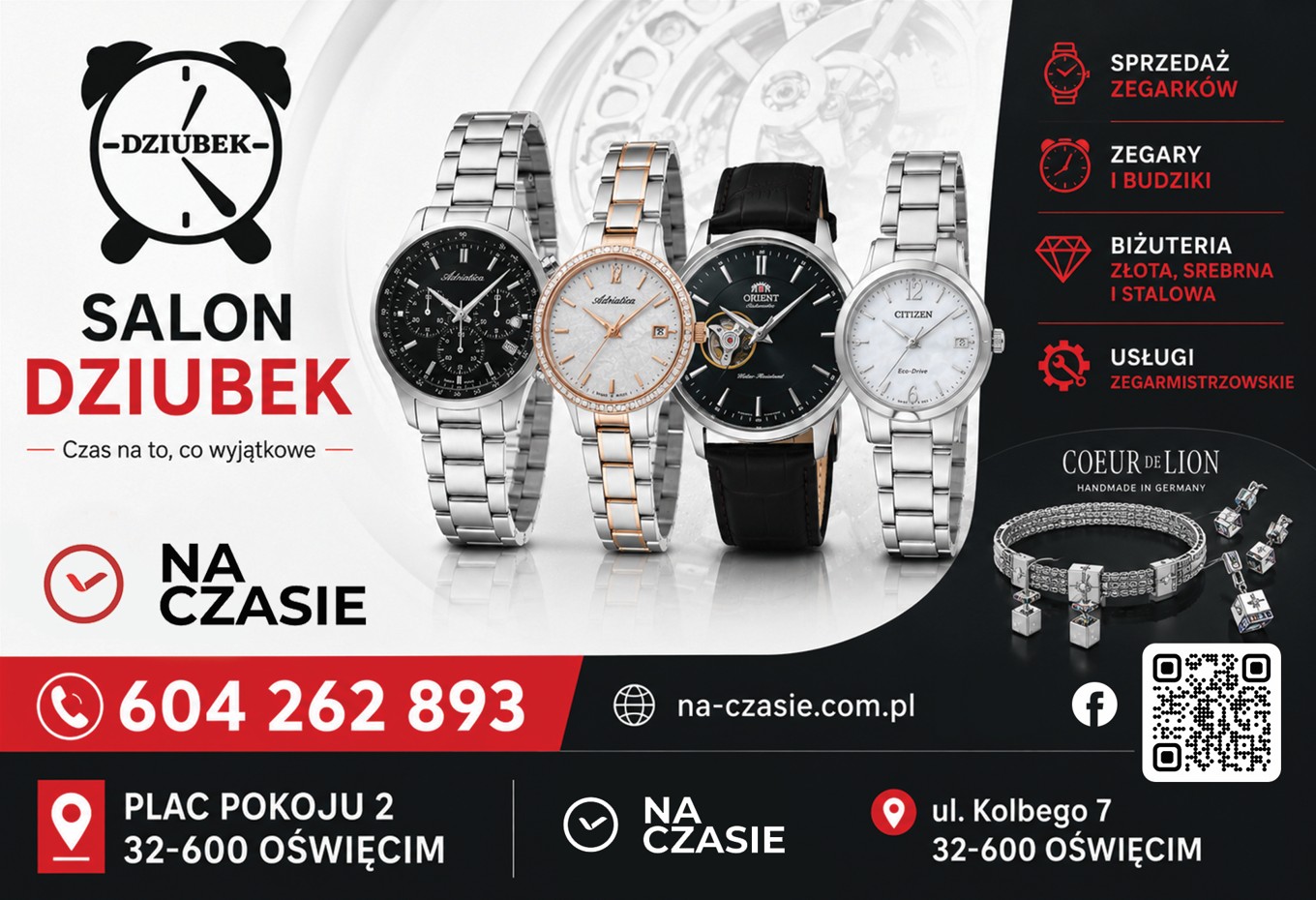 zegarki OŚWIĘCIM